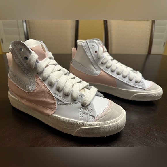 New Nike Blazer Mid 77 Jumbo Pink Sneaker Shoes Size US 6.5 - Picture 4 of 13